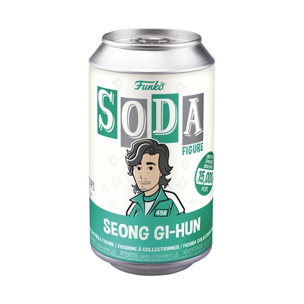 Soda Squid Games Seong Gi-hun w/ Chase