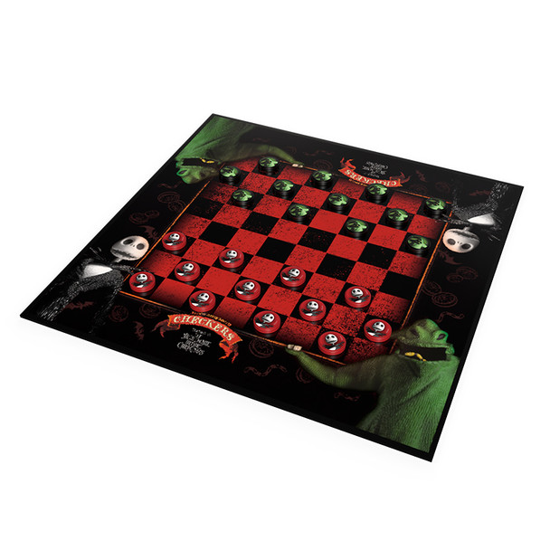 Nightmare Before Christmas Checkers Set