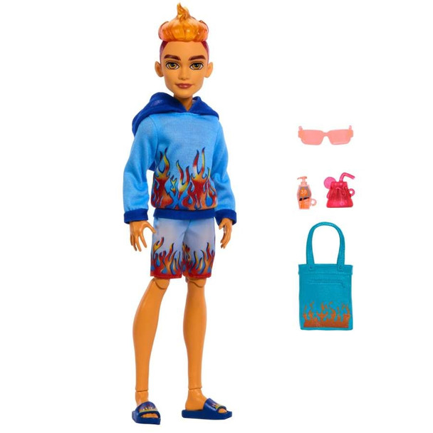 Monster High Scare-adise Island Heath Burns Doll