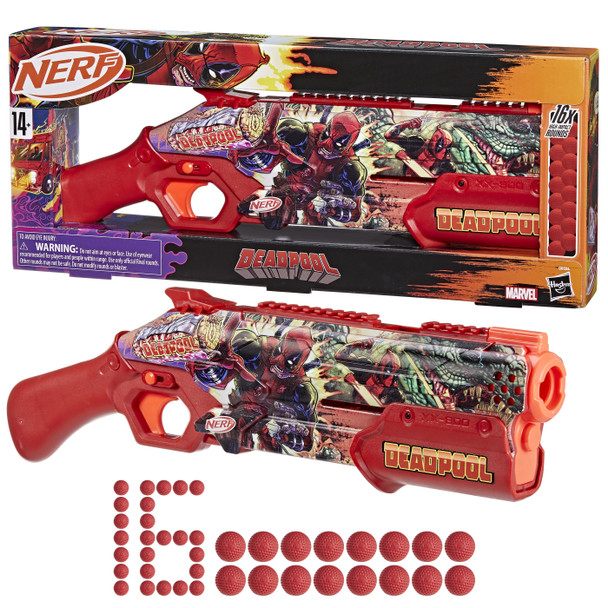 Nerf Marvel Heroes Deadpool Blaster