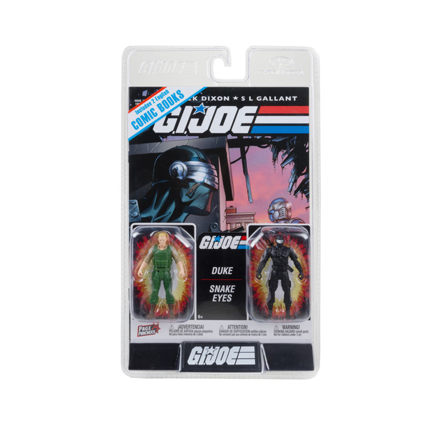 Gi Joe Wv1 Duke & Snake Eyes 3in AF 2pk