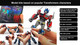 Blokees Transformers Galaxy Ver 1 Mini Model Bmb 9pc Pdq