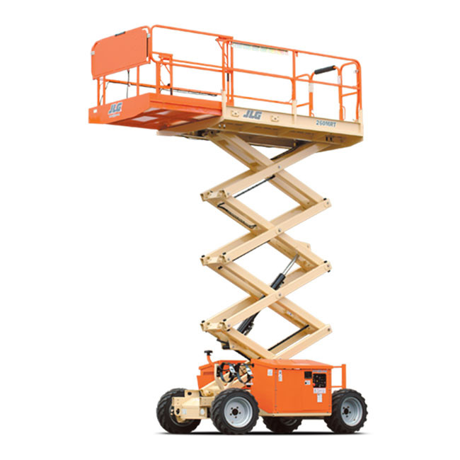 JLG Scissor Lift, 260MRT 26', all-terrain, 4x4, Diesel - Holmes