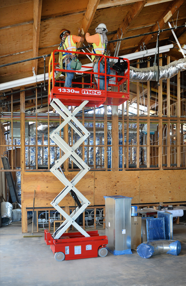 1330SE Micro 13' Scissor Lift | Holmes Rental & Sales Inc.