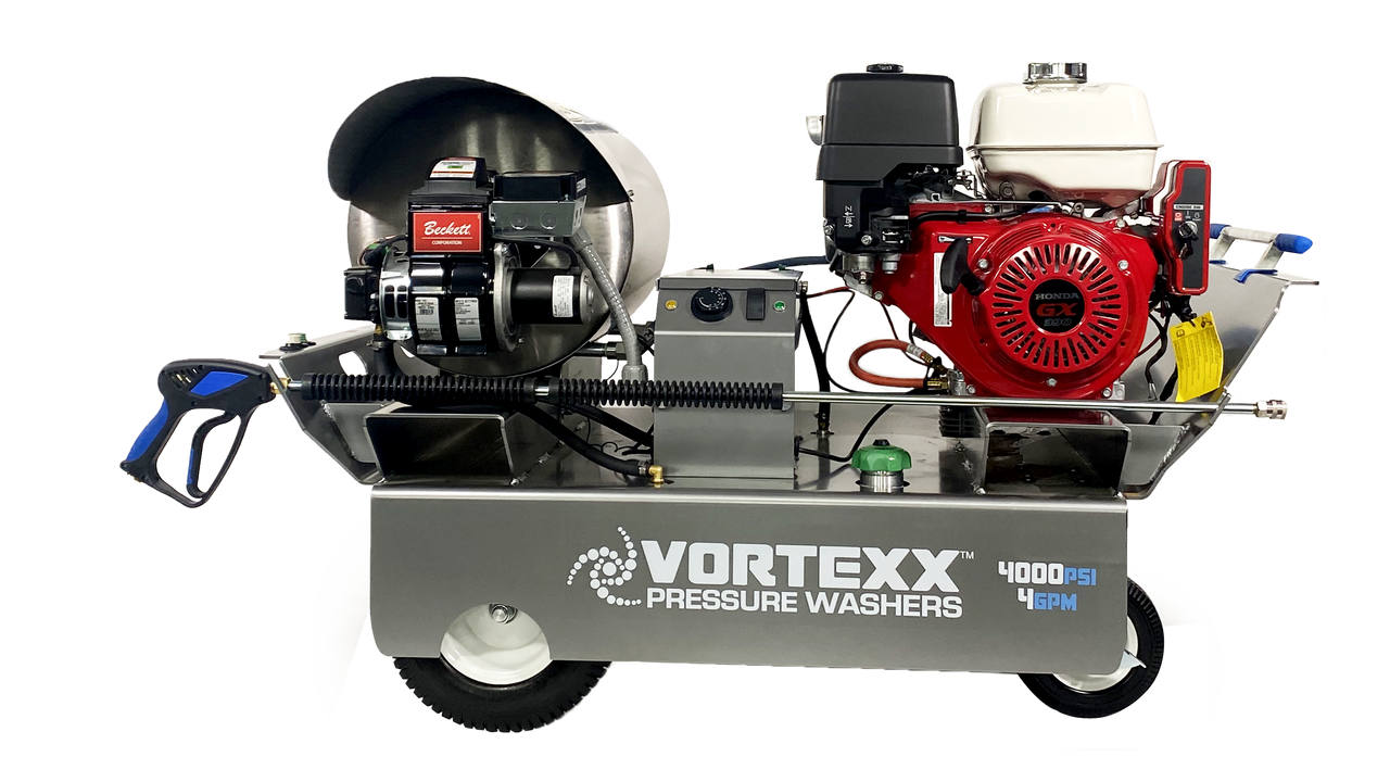 Vortexx 4000HOT Pressure Washer Holmes Rental Station