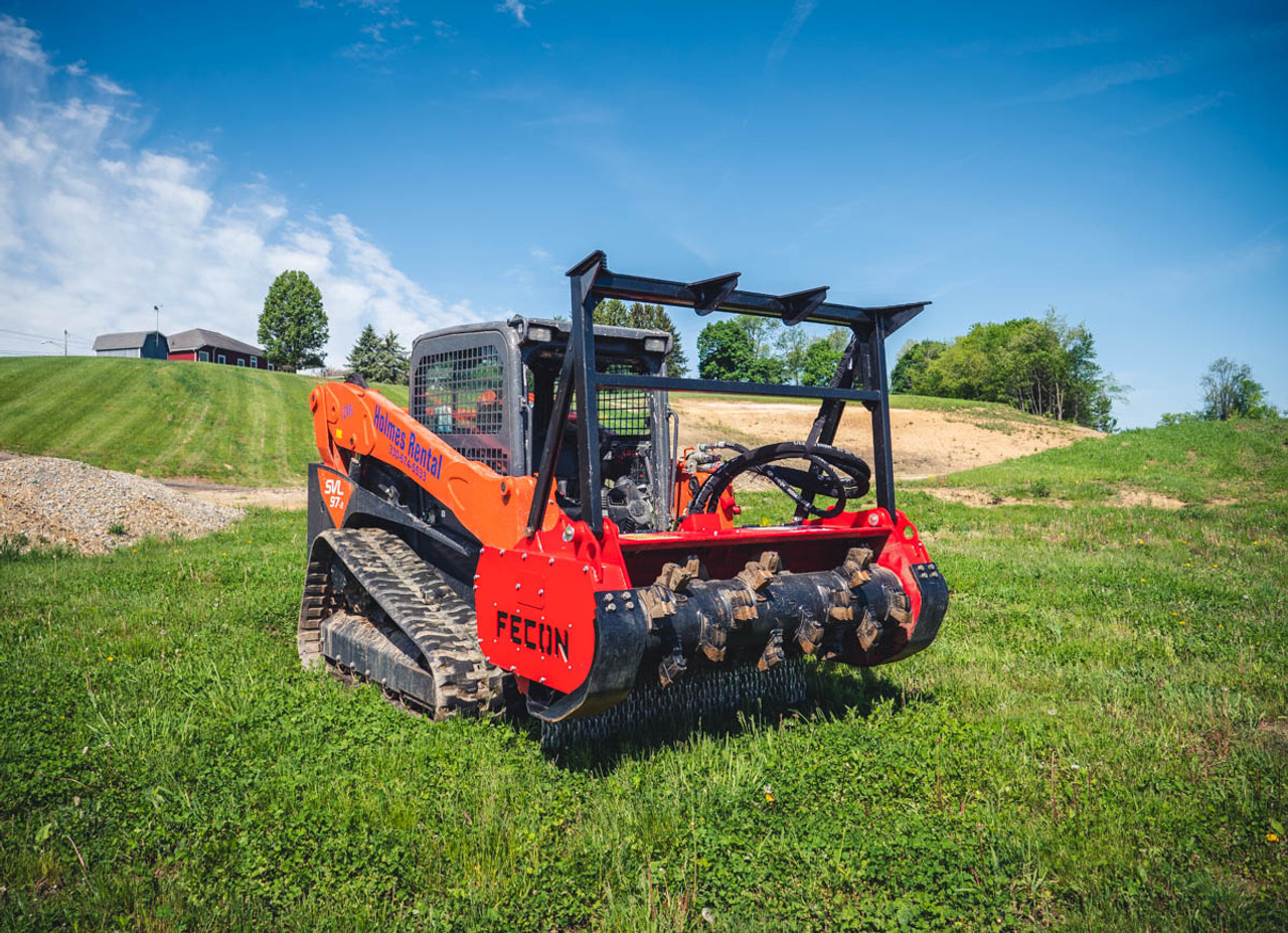 Fecon Mulcher Head w/ Kubota SVL97 Holmes Rental Station