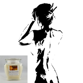 Nude 500g Soy Footed Jar Candle