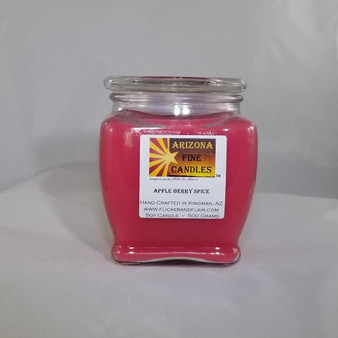 Apple Berry Spice 500g Soy Footed Jar Candle
