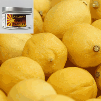 Lemon Chiffon 175g Tin Soy Candle
