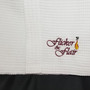 Flicker & Flair White Waffle Bath Wrap