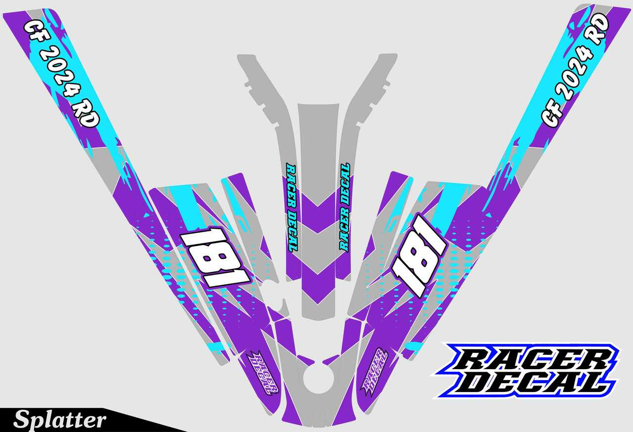 Splatter Kawasaki 300/440/550 Jet Ski Kit