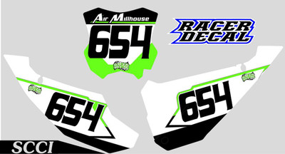 SCCI Kawasaki Plates