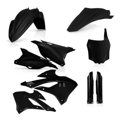 22-26 Kawasaki KX85/112 Full Plastic Kit - Black