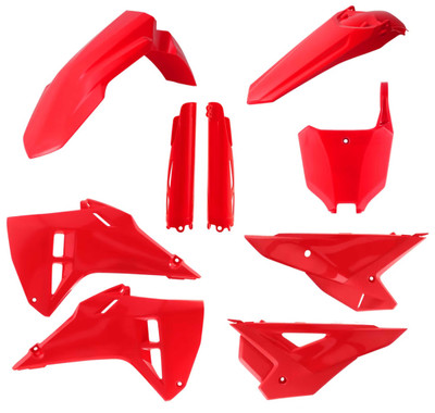 25 CRF250R 25 CRF450R Full Plastic Kits - Acerbis Red