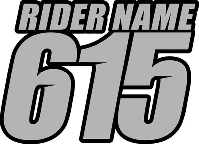 Racing Hood Numbers