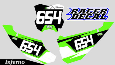 Inferno Kawasaki Plates