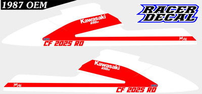 650SX Jet Ski / Kawasaki
Graphics  1987OEM