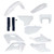 24-25 FE/TE 150-500 i Full Plastic Kit - 25 Original