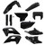 24-25 FE/TE 150-500 i Full Plastic Kit - Black