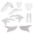 23-25 YZ450F/24-25YZ450FX / 24-25 YZ250F/2025 YZ250FX Full Plastic Kit - White