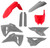 25 CRF250R 25 CRF450R Full Plastic Kits - Acerbis Red/Grey