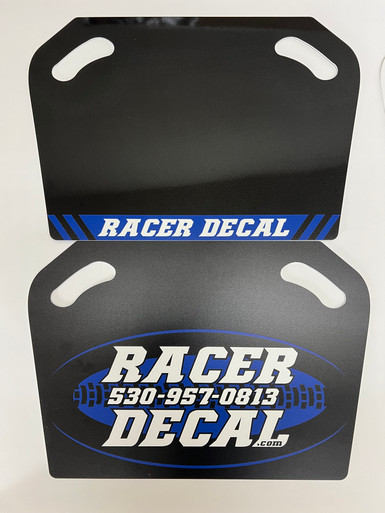 Racer Decal Pit Board