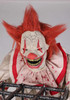 Life Size 7 Ft. Animated Cagey Clown w/ Evil Circus Clown in Cage Halloween Prop