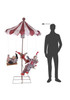 Animated Macabre Clown-Go-Round Circus Clown Merry-Go-Round Halloween Prop Decor