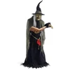 Life Size Animated Wicked Witch Speaking Spells Talking Moving Halloween Prop