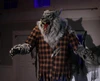 7.5 ft. Animated Hulking Werewolf with Digital Eyes & Sound Halloween Prop