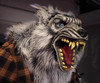 7.5 ft. Animated Hulking Werewolf with Digital Eyes & Sound Halloween Prop