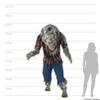 7.5 ft. Animated Hulking Werewolf with Digital Eyes & Sound Halloween Prop