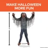 6 Ft. Animated Jack & Jill Zombie Light-up Eyes Halloween Prop Decor