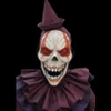 5 Ft. Animated Skeleton Clown Mechanical Jack-in-the-Box Halloween Prop