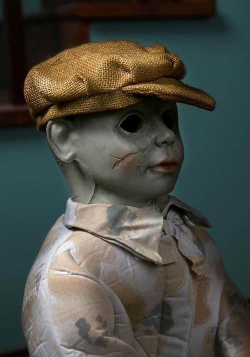 Animated See Saw Ghost Dolls Playground Seesaw Haunted Halloween Prop Decoration