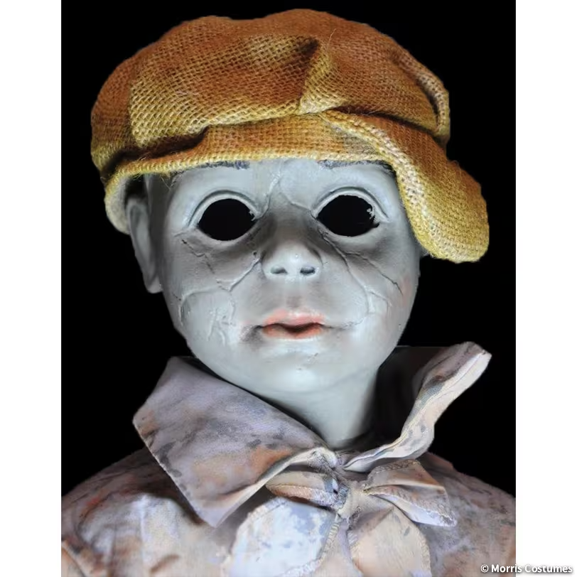 Animated See Saw Ghost Dolls Playground Seesaw Haunted Halloween Prop Decoration