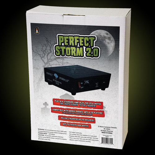 Perfect Storm Special Effects Machine Thunderstorm Lightning Music Halloween