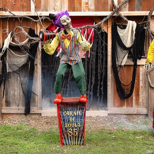 6 Ft. Animated Digital Eyes Servo Carnival Barker Halloween Prop