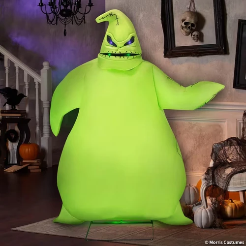 Life Size 6 ft Animated The Nightmare Before Christmas Oogie Boogie with Sound Halloween Prop