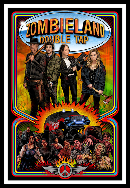ZOMBIELAND FILM POSTER by Jim "TAZ" Evans