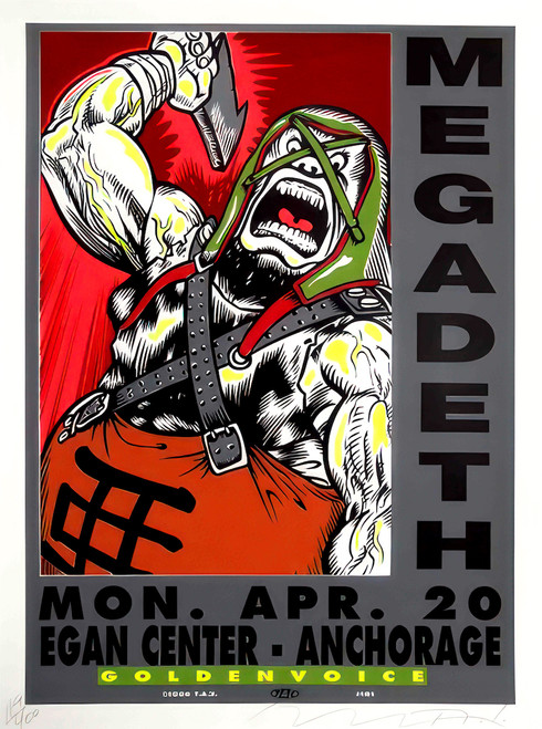 "MEGADEATH" 1998 by Jim "TAZ" Evans