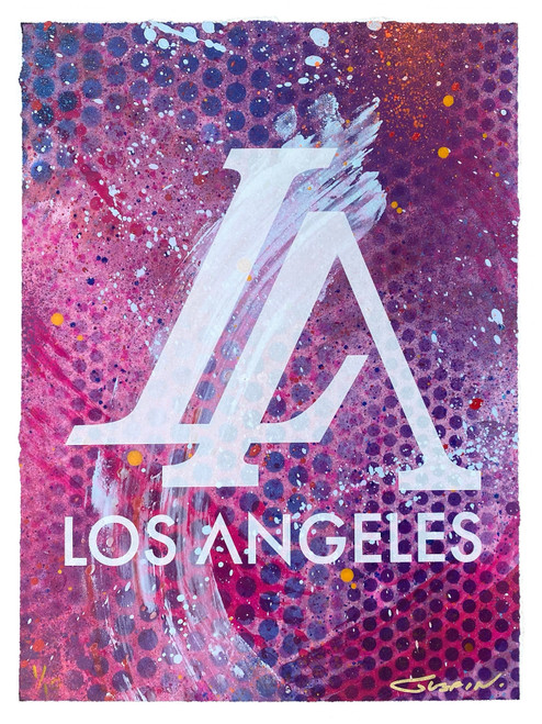 Hollywood Boulevard City of Dreams (Pink) by Guerin Swing 