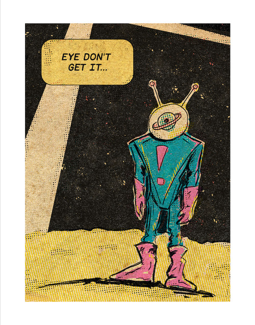 EYE DON'T GET IT... by Keith Harper