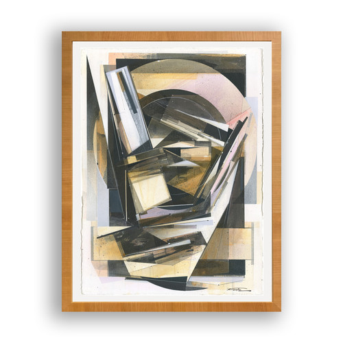 Fracturist Fair Oaks (painting) by Augustine Kofie