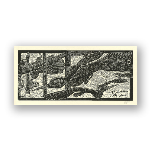 No Borders Fly Free by Erin Yoshi