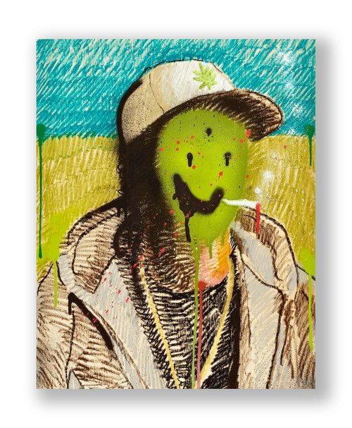 SNOOP (painting) by Isaac Pelayo