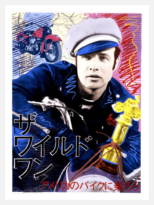 MARLON BRANDO AMERICAN MOTORCYCLES by Jim "TAZ" Evans X Richard Duardo