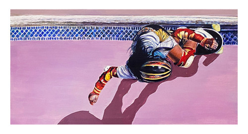 Winchester Pink Pool by Judi Oyama