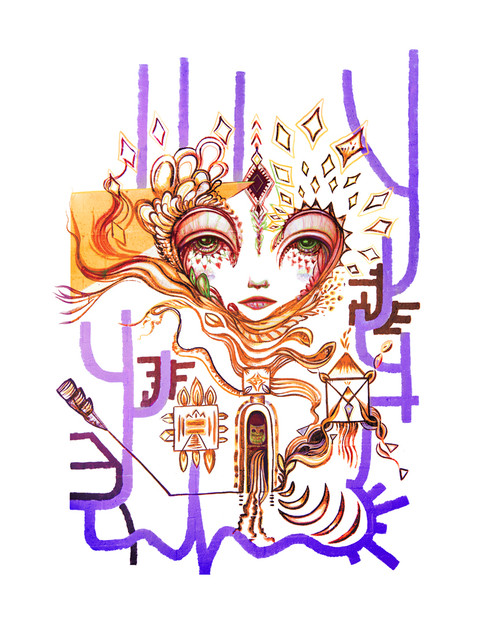 Om Home by Gloria Muriel 