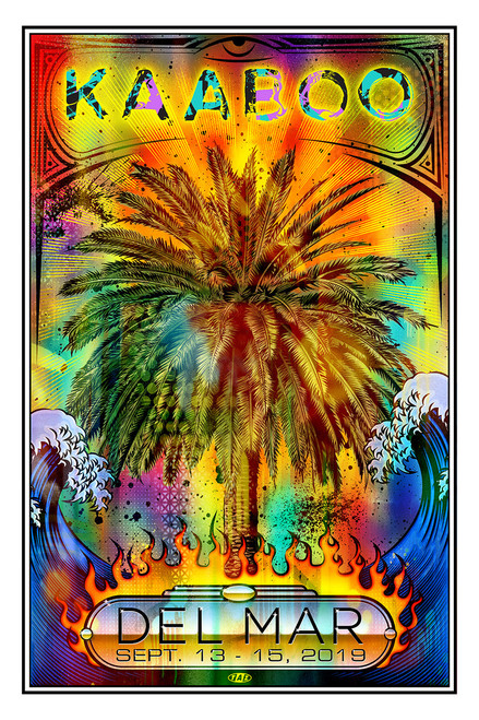 The Burning Palm by TAZ (KAABOO 2019)